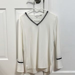 Calvin Klein white blouse